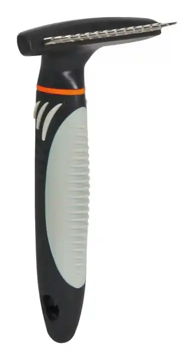 Lichidare de stoc Pieptene Descalcitor Pentru Blana Lunga, 7x14 cm, 23791