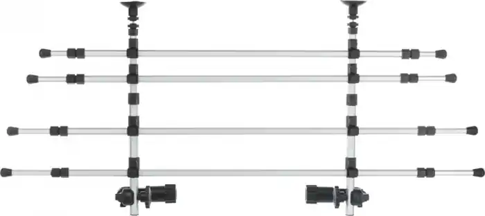 (-18%) Grilaj Auto, Latime 105-172 cm/ Inaltime 46-60 cm, Gri/Negru, 13172 Preț mic