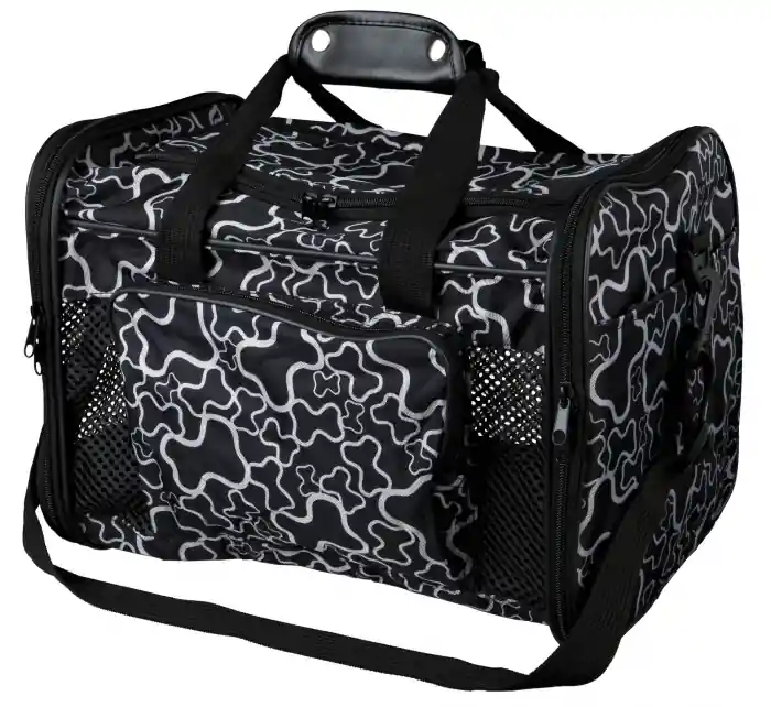 (-20%) Geanta De Transport, Adrina, 26x27x42 cm, Pana la 7 kg, Negru, 2889 Reduceri
