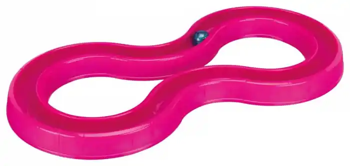Super ofertă Jucarie Pentru Pisici, Circuit Cu Minge, 65x31 cm, Roz 41413