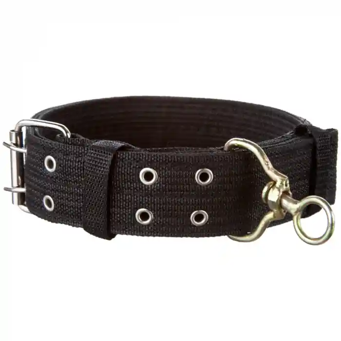 Zgarda textila groasa 50 mm/80 cm negru Cumpărături sigure