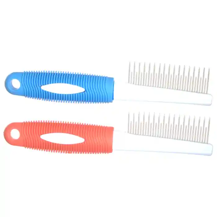 Noutate Pieptan combinat fancy blue & red