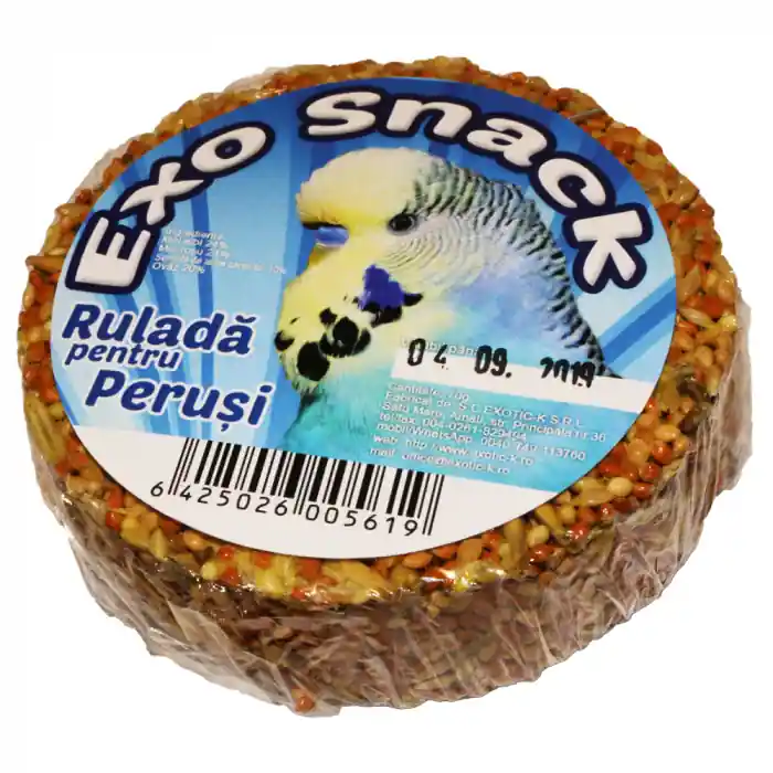 Exo Snack Rulada pentru Perusi 70 g 641021 Noutate