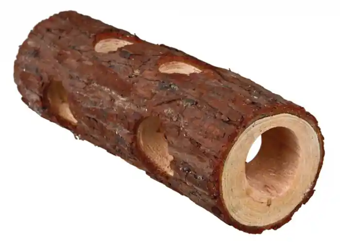 Tunel Tub Pentru Hamsteri, Lemn, 6.5-7.5 cmx20 cm, Maro, 6130 Comandă acum
