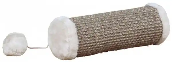 Cumpărături sigure Sisal Rotund 12x38 cm Gri cu Minge 43135 (R)
