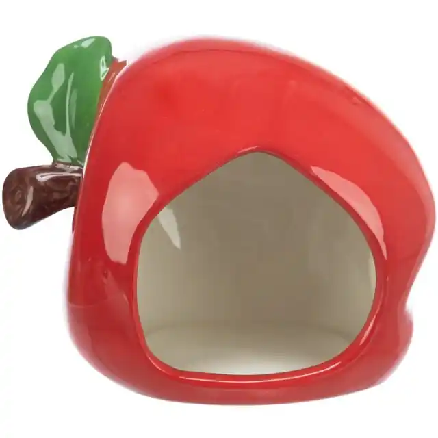 Casuta Ceramica Pentru Hamsteri, Forma Mar, 13x10x10 cm, 61368 Popular