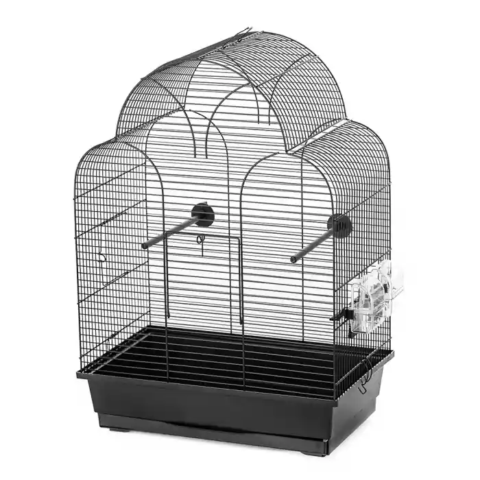 Noutate (-10%) Colivie Pentru Pasari Sonia 45x28x63 cm Negru 493/134