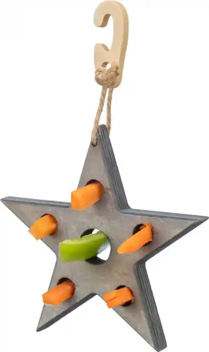 (-30%) Jucarie pentru Recompense, Stea, Rozatoare/Papagali, 14 x 17 cm, 92655 Nu rata
