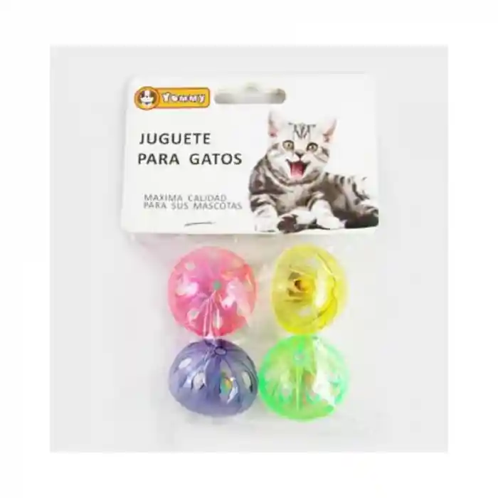 Mai ieftin Jucarie minge pisicute 4 cm/4 buc