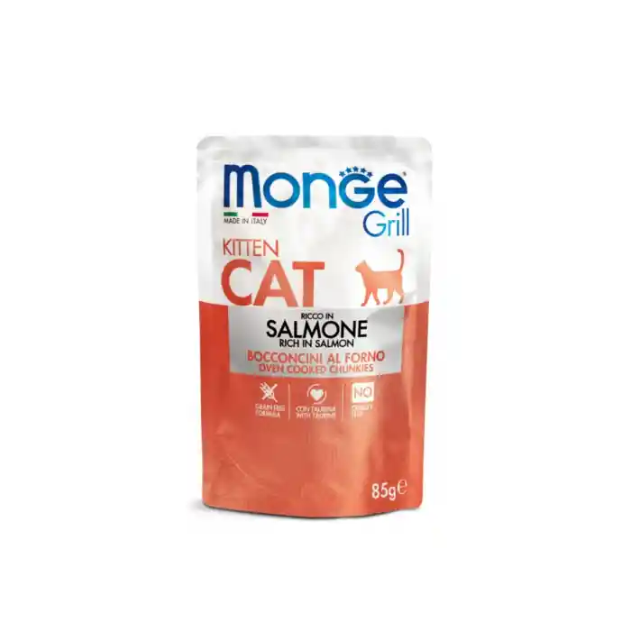 3604 MONGE C SPREM POUCHES-CHUNKIES KITTEN SALMON 85GR Cumpără acum