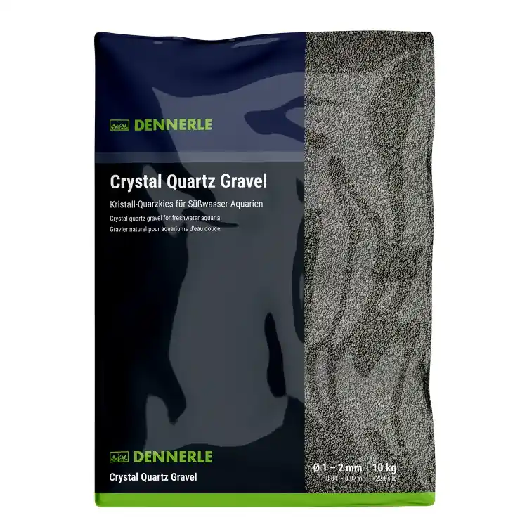 Doar azi Nisip Dennerle Crystal Quartz Gravel diamond black 10kg