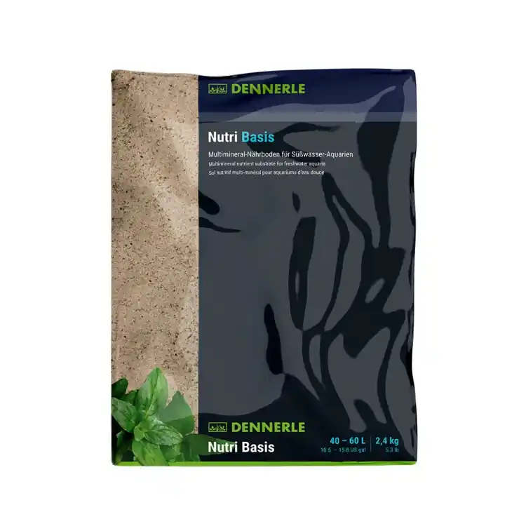 Substrat fertilizant Dennerle NutriBasis 6in1 2.4kg pt 50-70l Ultima șansă