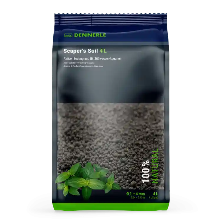 Sol fertil Dennerle Scapers Soil 1-4mm 4 l Disponibil imediat