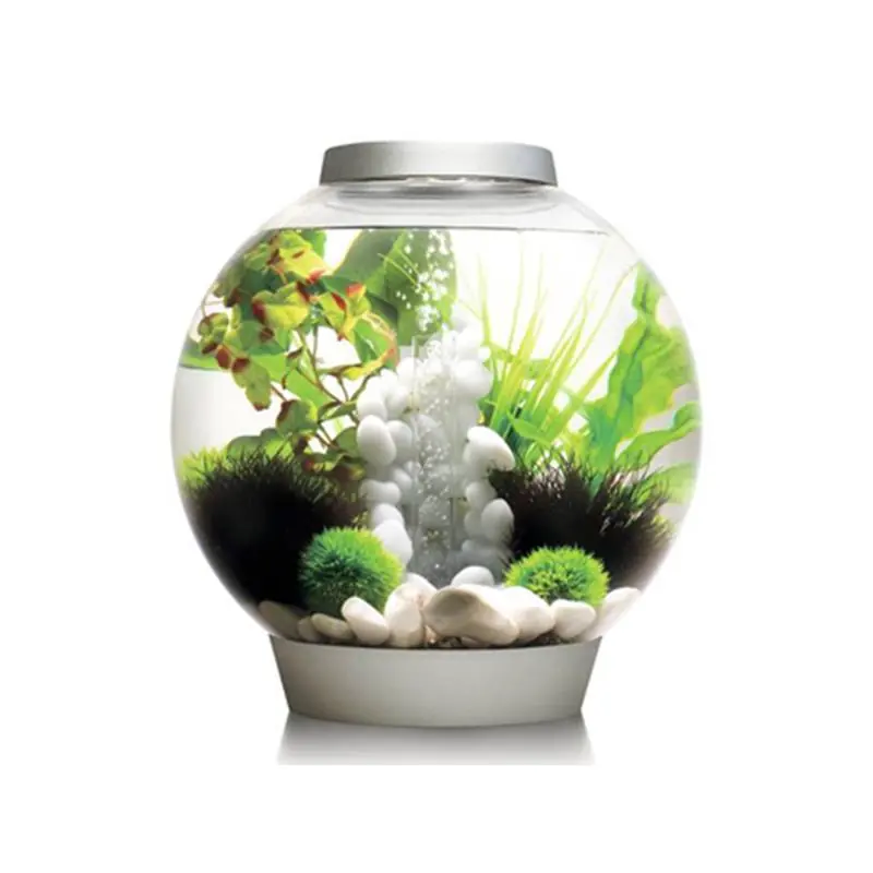 Acvariu bol Oase 60l (50x52cm) biOrb CLASSIC 60 LED Thermo Argintiu Plată sigură