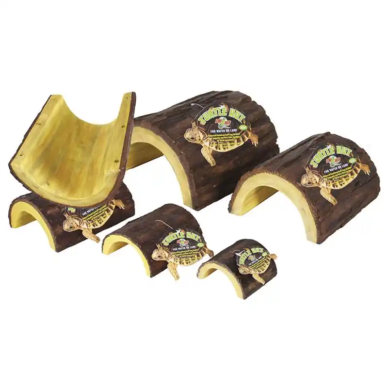 Decor ceramic scoarta copac Zoo Med Turtle Hut Gigant Reduceri