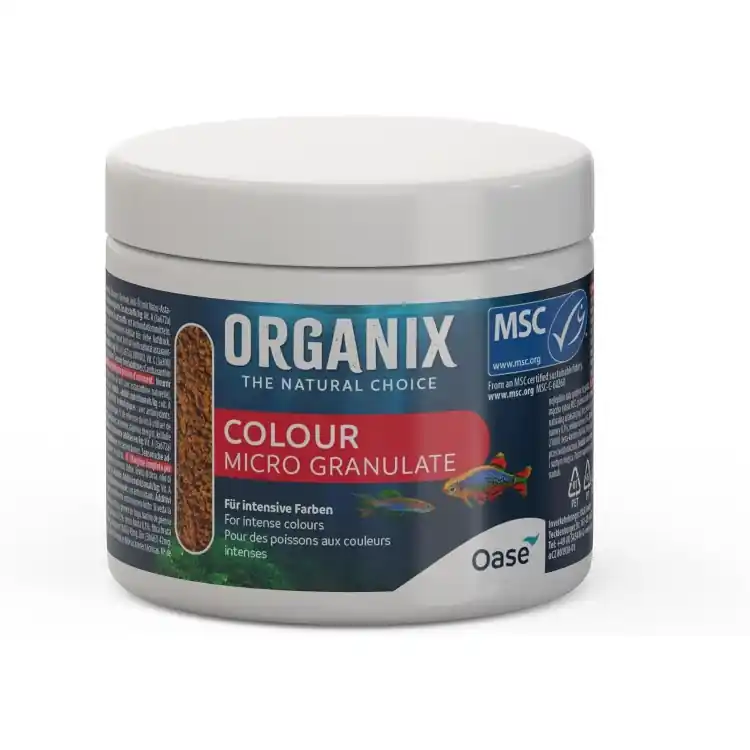 Reducere specială Hrana pesti ORGANIX Micro Colour Granulate 250ml MSC