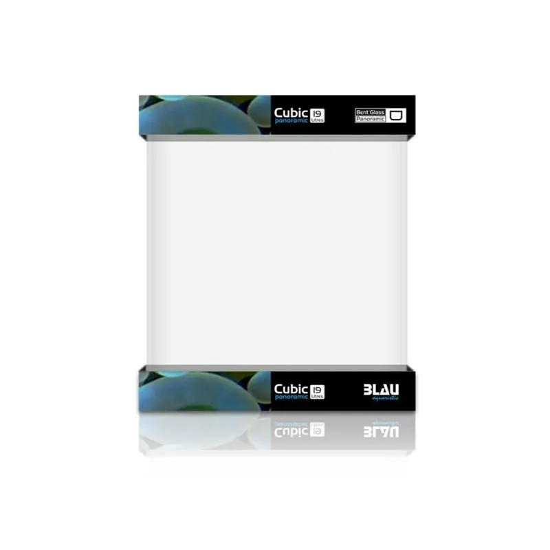 Acvariu Blau 19l (25x25x30cm) Cubic Panoramic 19 Discount