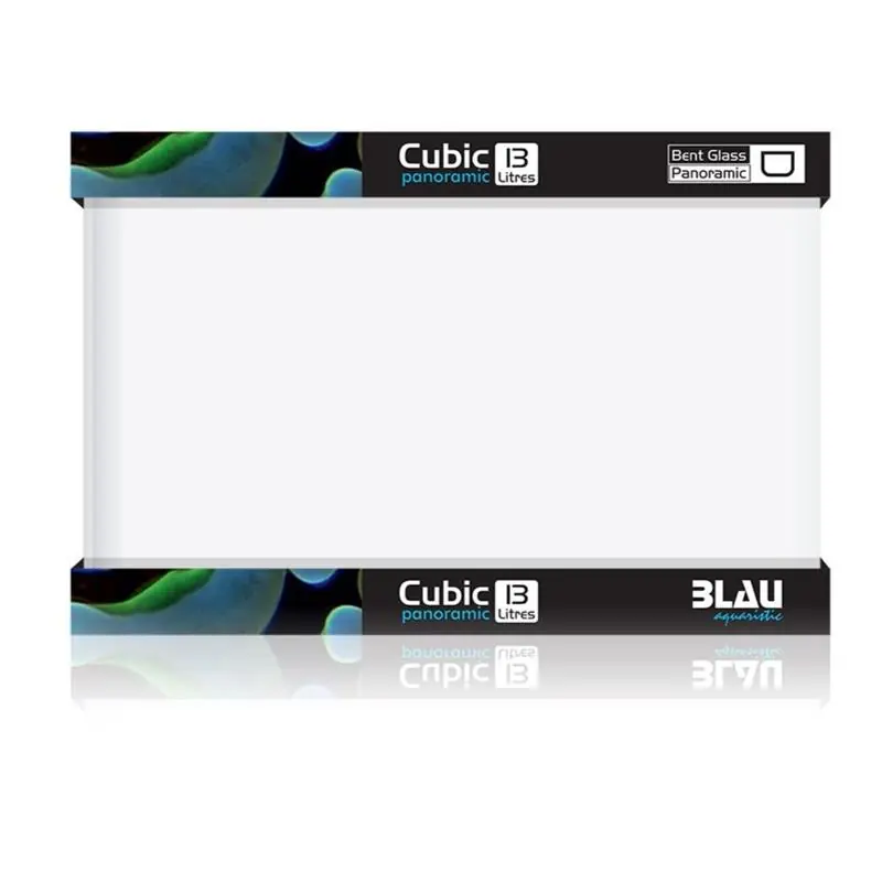 Acvariu Blau 28l (40x25x28cm) KIT Cubic Panoramic 28 Calitate înaltă