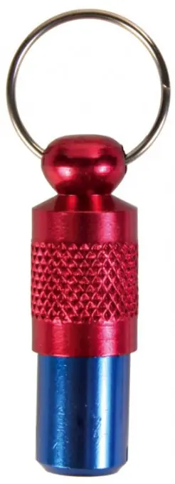 Adresier, Metal, Culoare Albastru/Rosu Lichidare de stoc