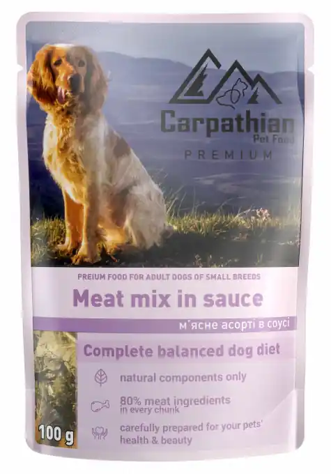 Hrana Umeda Pentru Caini, Premium Adult, Mix Carne In Sos, 100 g Reducere