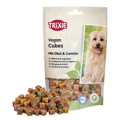 Recompense Pentru Caini, Vegan, Cuburi cu Cartofi Dulci, Legume si Fructe, 100 g Chilipir