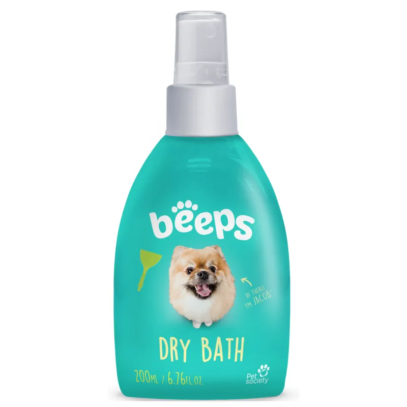Cumpără acum BEEPS Spray pentru Baie Uscată, cu Parfum de Pepene Galben, pentru Câini și Pisici, 200ml