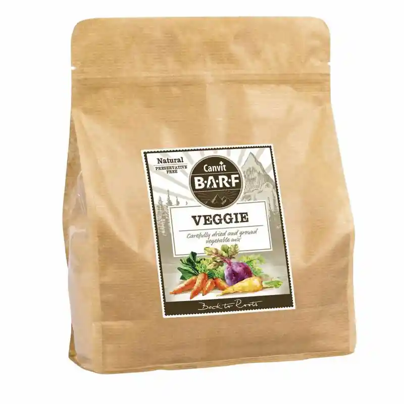 Cel mai bun preț CANVIT BARF Veggie 800 g – Amestec Natural de Legume pentru Caini si Pisici, Fibre si Vitamine pentru Digestie si Vitalitate