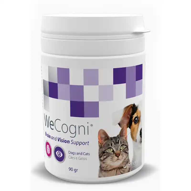 Reducere WePHARM WeCogni Pulbere 90 g – Supliment cu Omega-3 și Antioxidanți pentru Sustinerea Functiilor Cognitive si Vederea Cainilor si Pisicilor in Varsta