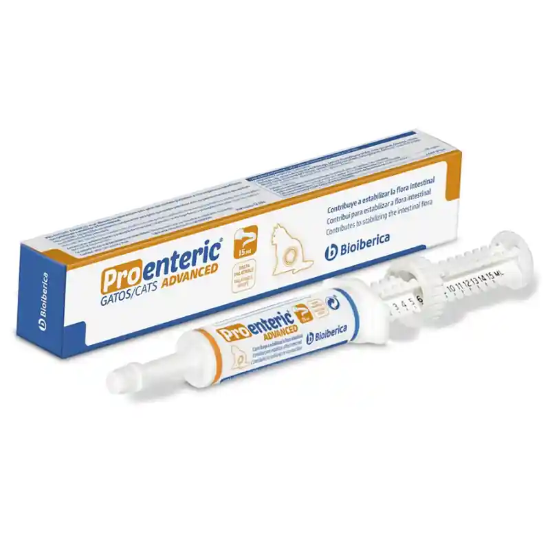 Ultima șansă PRO-ENTERIC Advanced Cat 15 ml – Supliment Digestiv pentru Pisici, Stabilizarea Florei Intestinale și Confort Digestiv