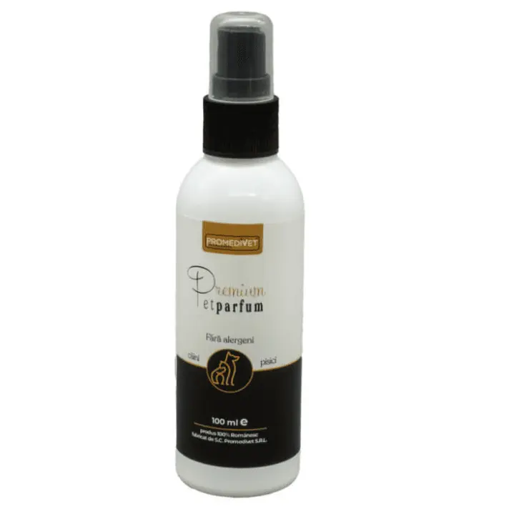 PROMEDIVET Premium Pet Parfum pentru Caini si Pisici cu Miros Proaspat si Revigorant, 100 ml Preț promoțional