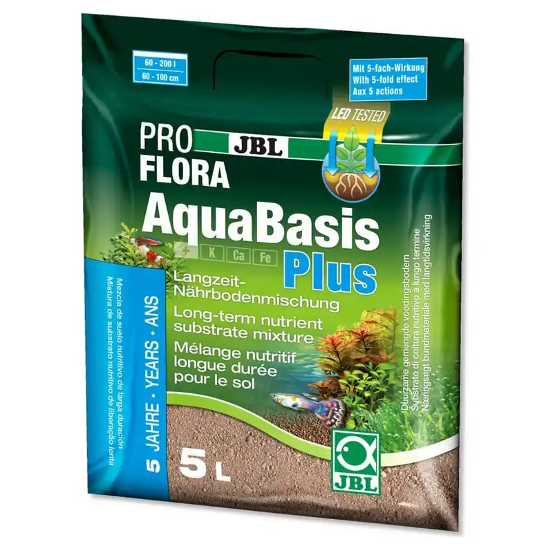 JBL Pro Flora AquaBasis Plus 5 L (6 kg) Substrat Nutritiv Pentru Plante din Acvarii de Apa Dulce Ultima șansă