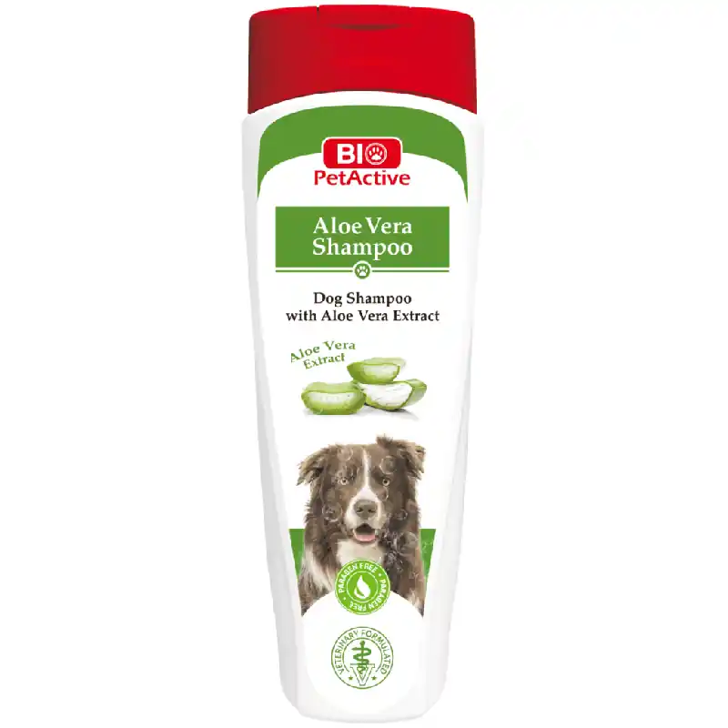 Livrare rapidă BIO PetActive Aloe Vera Shampoo 400 ml Sampon pentru Caini cu Aloe Vera Curatare Delicata, Hidratare si Revitalizarea Blanii