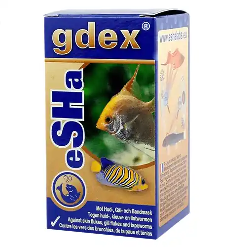 eSHa gdex 20 ml Tratament pentru Viermi Plați, Paraziți Branhiali și Tenii la Pești Ofertă specială