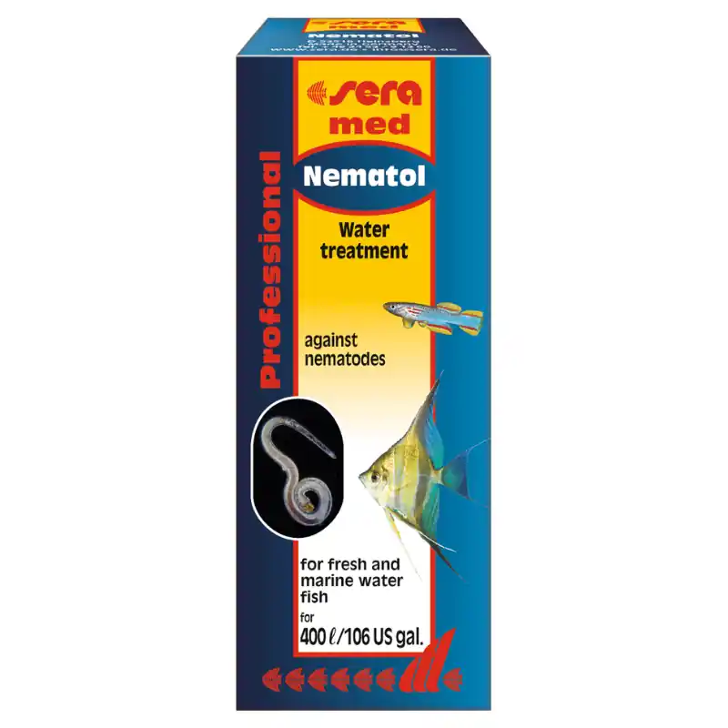 Super ofertă SERA Med Professional Nematol 10 ml Tratament pentru Viermi Intestinali și Nematode la Pești