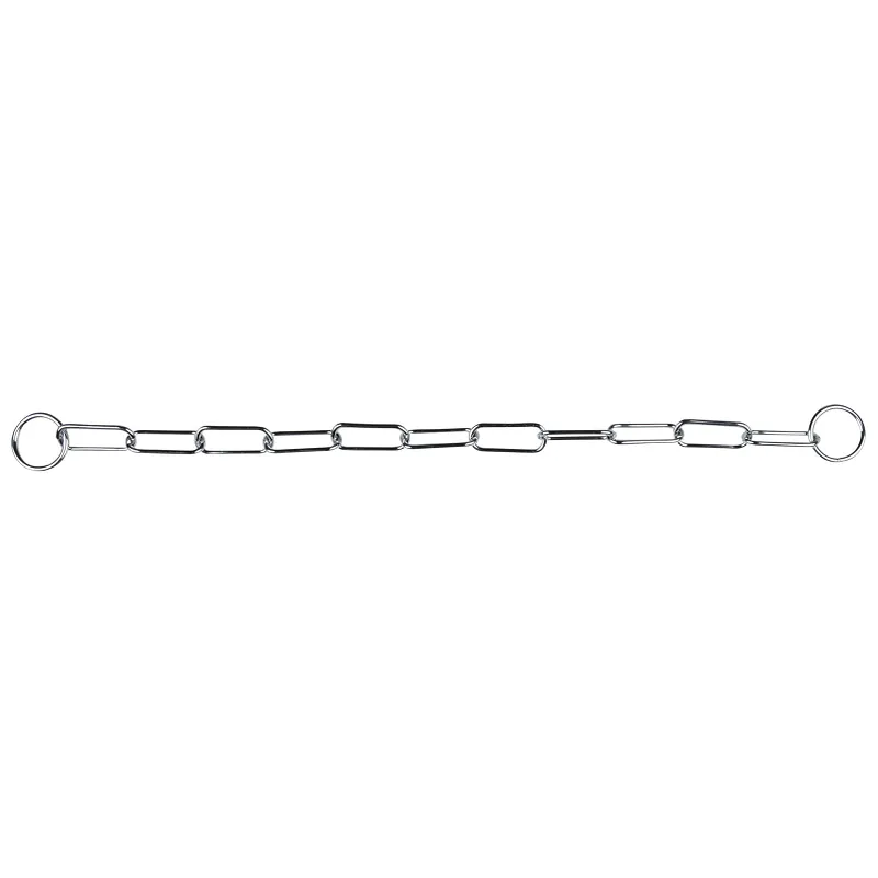 Reducere de preț ZGARDA STRANGULANTA Lant Metalic cu Ochiuri Mari, 72 cm / 4 mm