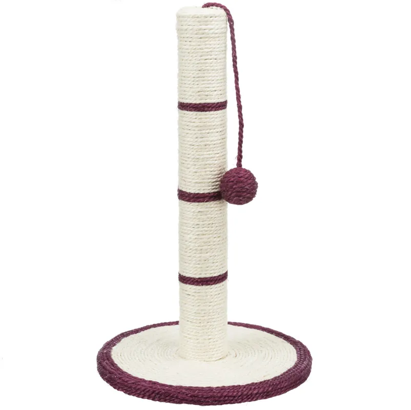 Ofertă specială Sisal Cilindric Vertical si Jucarie Pentru Pisici, Baza Circulara, Diametru 35cm Inaltime 62cm