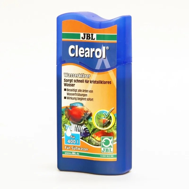 Lichidare de stoc JBL Clearol 100 ml Soluție pentru Limpezirea Rapidă a Apei Tulburi în Acvarii