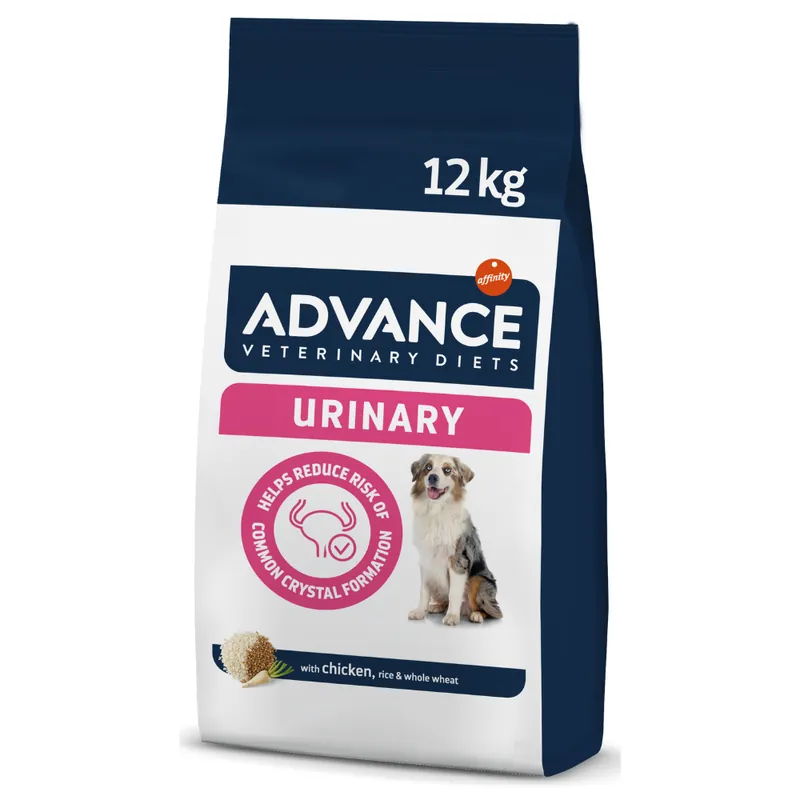 ADVANCE Veterinary Diets URINARY, Hrana Uscata Caini cu Afectiuni Urinare 12kg Mai ieftin