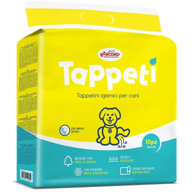 Covorase Absorbante Pentru Caini TAPPETI 60 x 60 cm, 10 buc Cumpărături sigure