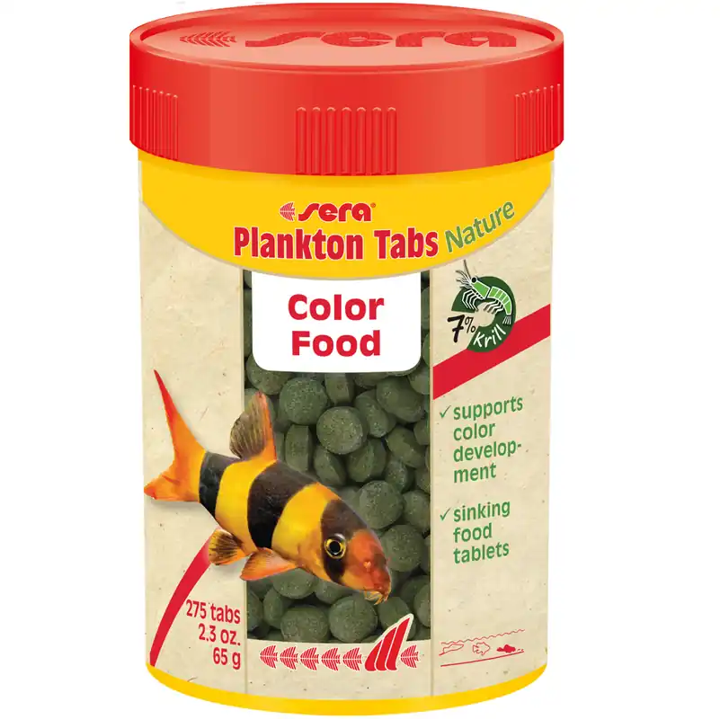 SERA Plankton Nature Tabs, Hrana Tablete Pentru Pesti de Acvariu sau Nevertebrate, 100ml Bestseller