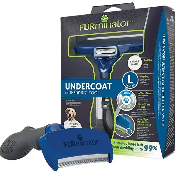FURMINATOR Trimmer Profesional Pentru Caini de Talie Mare cu Par Scurt, Marime L Cel mai bun preț