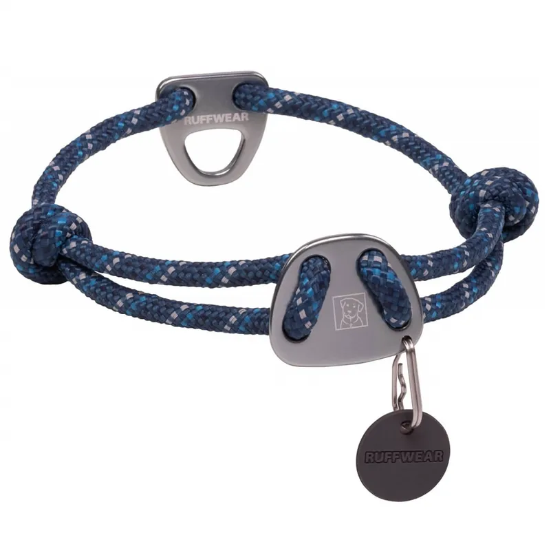 RUFFWEAR Kot-a-Collar Blue Moon, Zgarda Pentru Caini, Cordelina, Marime M 36-51cm Noutate