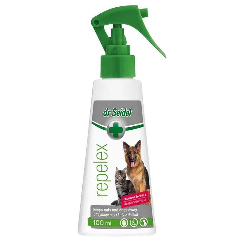 Reducere de preț DR. SEIDEL REPELEX, Spray Repelent Pentru Caini si Pisici, 100ml