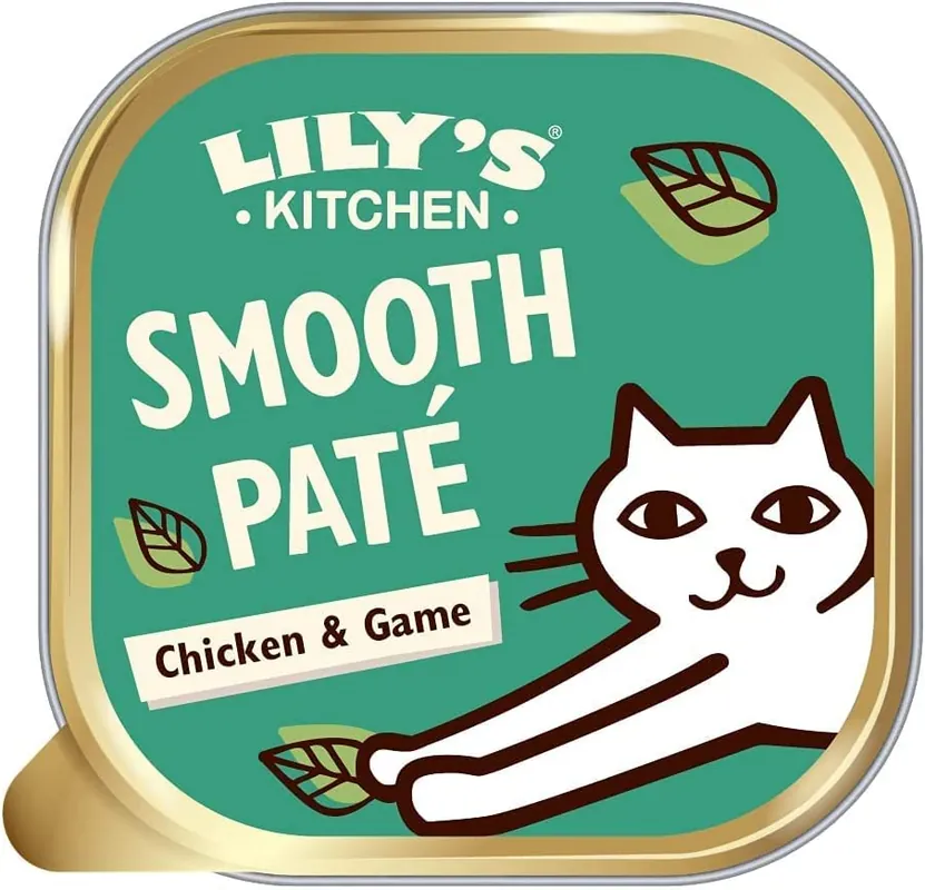 Cumpără online LILY‘S KITCHEN Smooth Pate, cu Pui si Vanat, Conserva Hrana Umeda Fara Cereale Pentru Pisici Adulte 85g