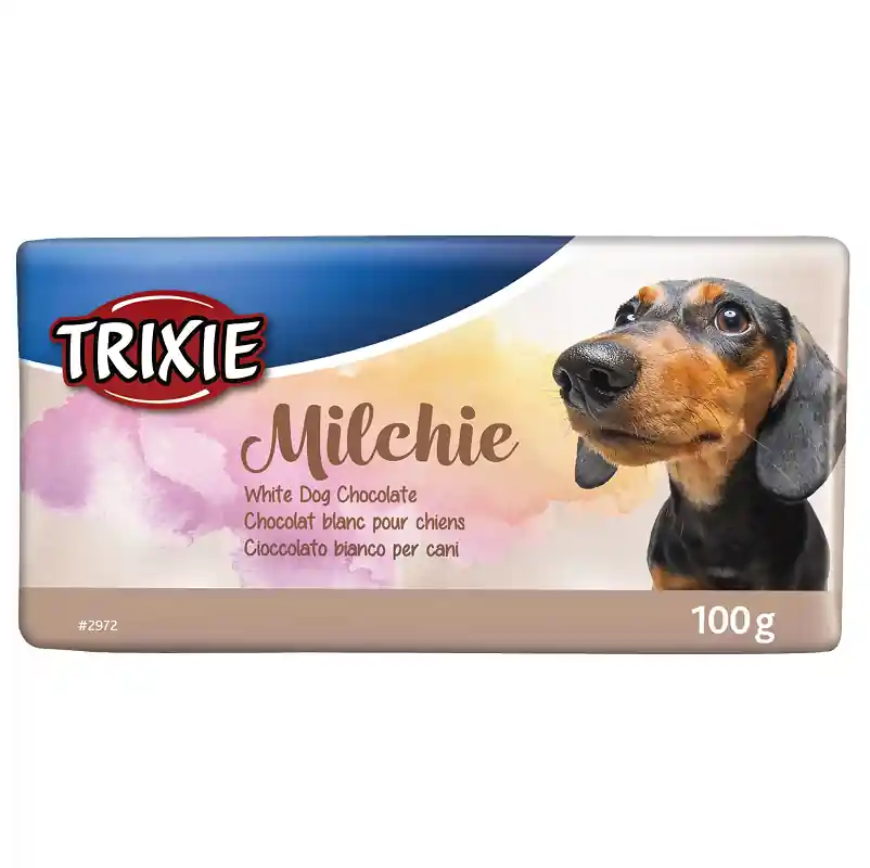 Ofertă specială Ciocolata Alba Caini TRIXIE cu Vitamine 100g