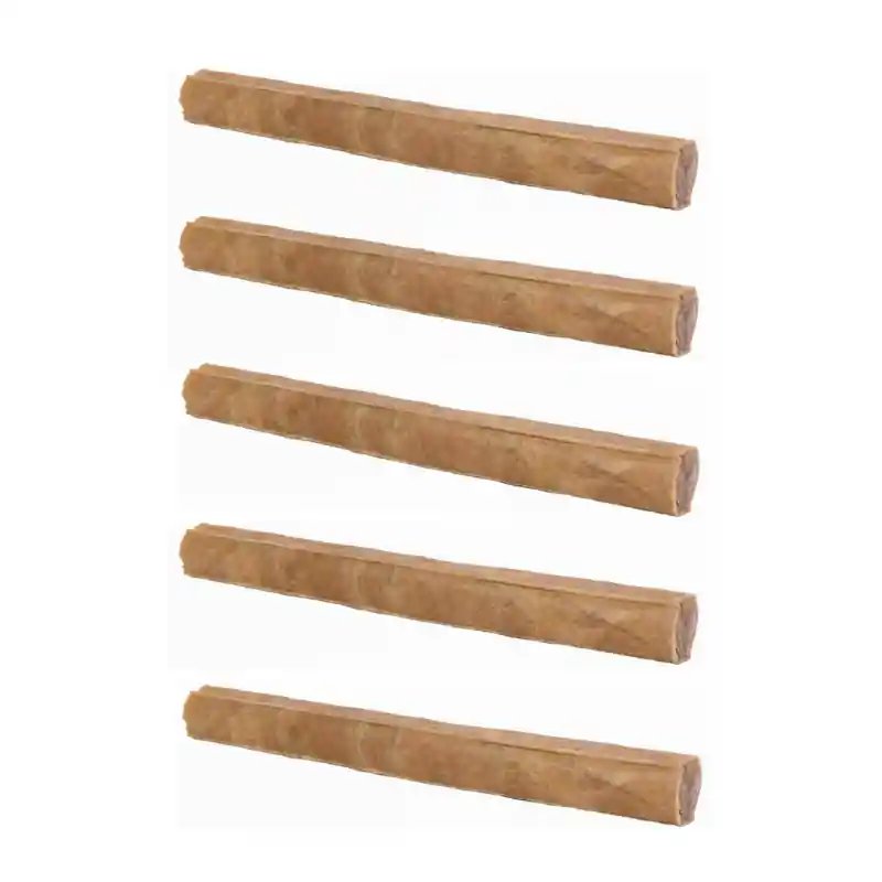 Reduceri Recompensa Caini Baton Ros Piele Presata Lungime 25cm Diametru 20mm, 5buc