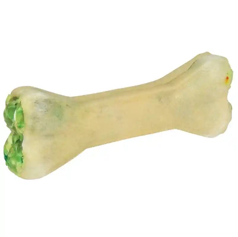 Super ofertă Recompensa Pentru Caini, Os din Piele Presata, cu Vitamine 12cm 70g
