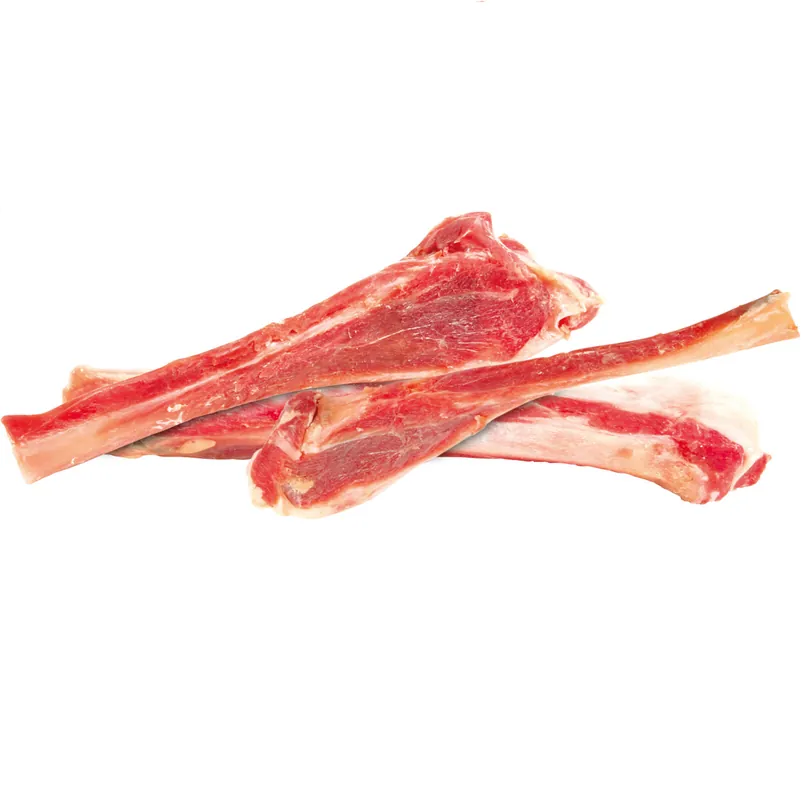 Recompensa Naturala Pentru Caini, Oase de Porc cu Carne, in Ambalaj Vidat 17cm 3buc Lichidare de stoc