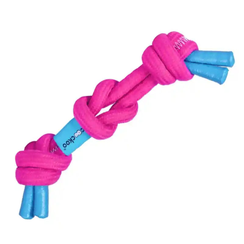COOCKOO SWING, Jucarie din Franghie Pentru Caini, Roz, 35cm Livrare expres