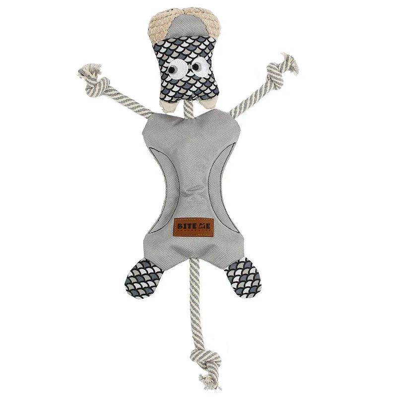 Popular D&D FUNKY LEOPARD, Jucarie de Ros Pentru Caini, cu Sunet, 29cm